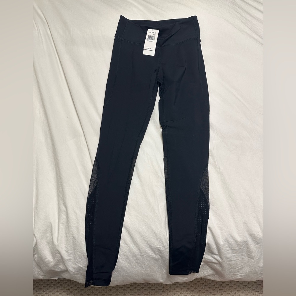 Alala leggings with mesh detail, new with tags